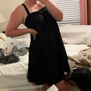 target black shift dress